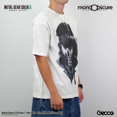 Photo23: METAL GEAR SOLID Δ: SNAKE EATER, Naked Snake & The Boss T-shirt
