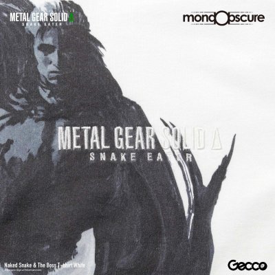 Photo3: METAL GEAR SOLID Δ: SNAKE EATER, Naked Snake & The Boss T-shirt