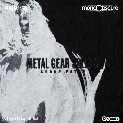 Photo8: METAL GEAR SOLID Δ: SNAKE EATER, Naked Snake & The Boss T-shirt