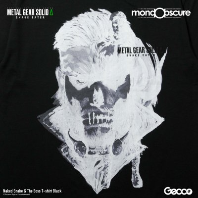 Photo7: METAL GEAR SOLID Δ: SNAKE EATER, Naked Snake & The Boss T-shirt