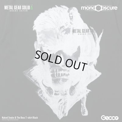 Photo7: METAL GEAR SOLID Δ: SNAKE EATER, Naked Snake & The Boss T-shirt