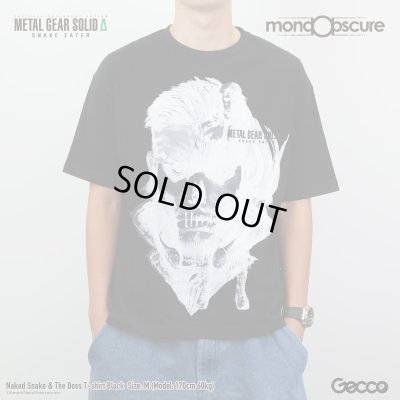 Photo26: METAL GEAR SOLID Δ: SNAKE EATER, Naked Snake & The Boss T-shirt