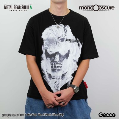 Photo30: METAL GEAR SOLID Δ: SNAKE EATER, Naked Snake & The Boss T-shirt