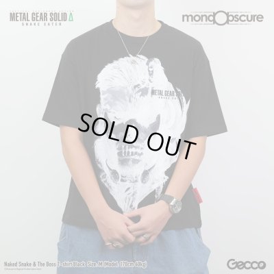 Photo30: METAL GEAR SOLID Δ: SNAKE EATER, Naked Snake & The Boss T-shirt