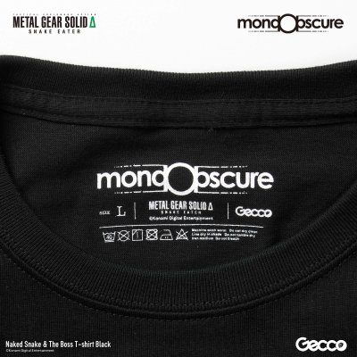 Photo9: METAL GEAR SOLID Δ: SNAKE EATER, Naked Snake & The Boss T-shirt