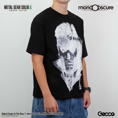 Photo28: METAL GEAR SOLID Δ: SNAKE EATER, Naked Snake & The Boss T-shirt