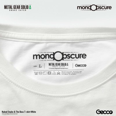 Photo4: METAL GEAR SOLID Δ: SNAKE EATER, Naked Snake & The Boss T-shirt