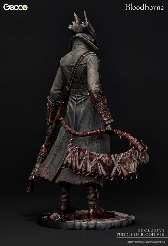 Bloodborne / HUNTER 1/6 Scale Statue, Puddle of Blood Ver (Free 