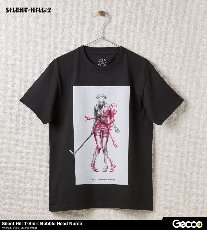 SILENT HILL T-shirt/ Bubble Head Nurse (Color: Black)