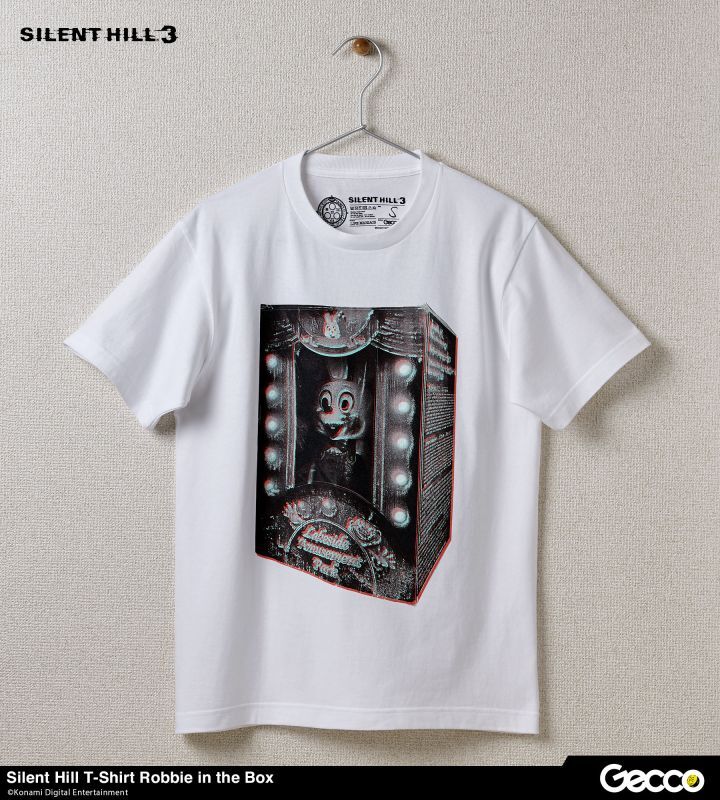 SILENT HILL T-shirt/ Robbie in the Box (Color: White)