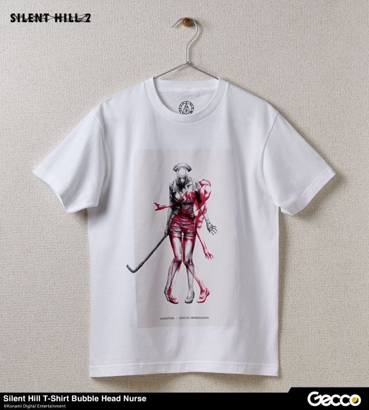 SILENT HILL T-shirt/ Bubble Head Nurse (Color: White)